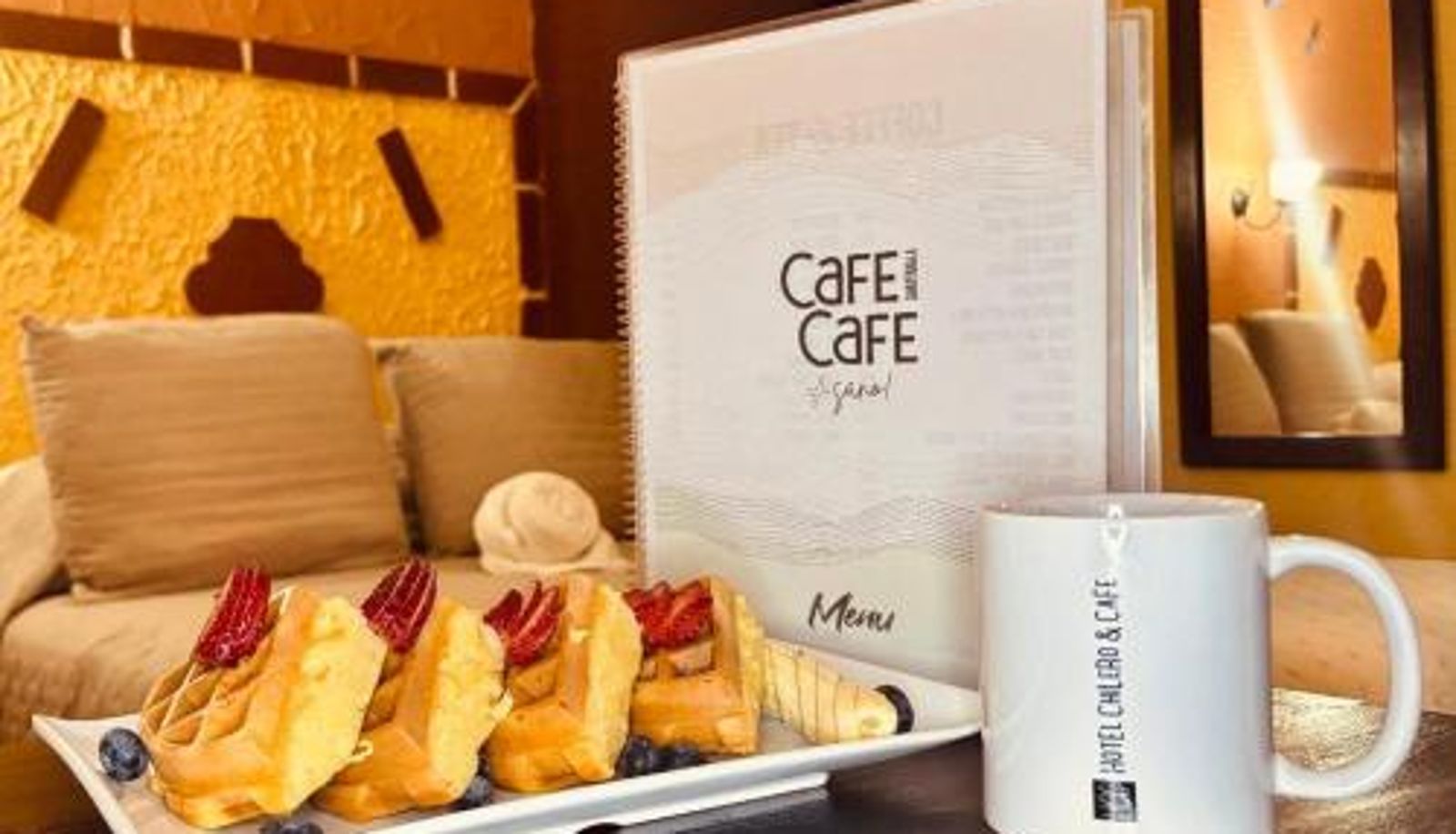Frühstücksraum innerhalb des Restaurants - Hotel Chilero Y Café
