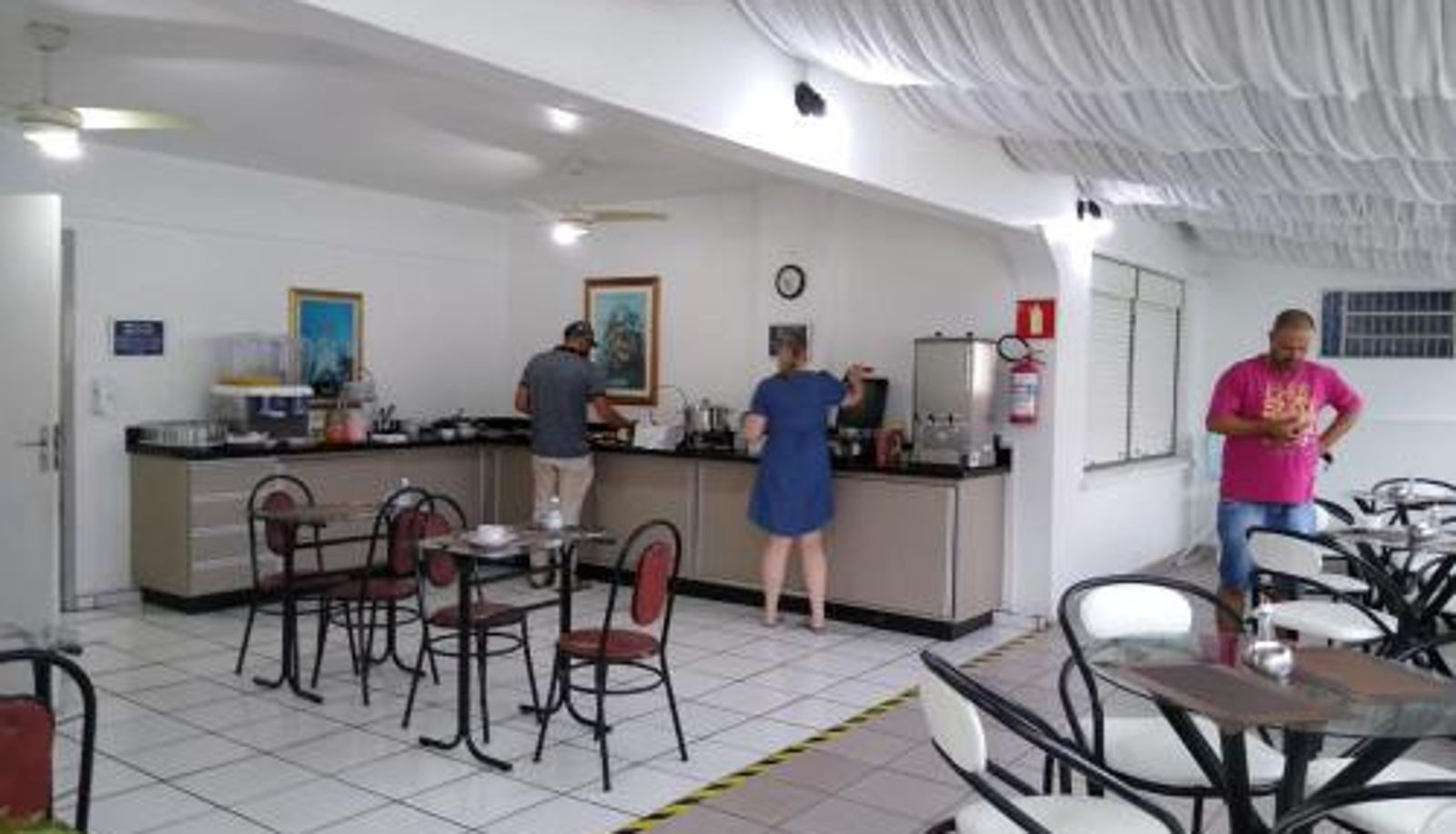 Frühstücksraum innerhalb des Restaurants - Hotel Paraiso