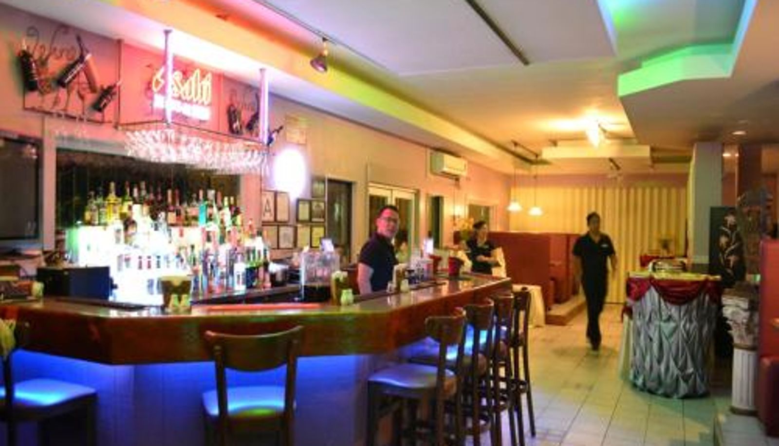 Frühstücksraum innerhalb des Restaurants - West Plaza Malakal