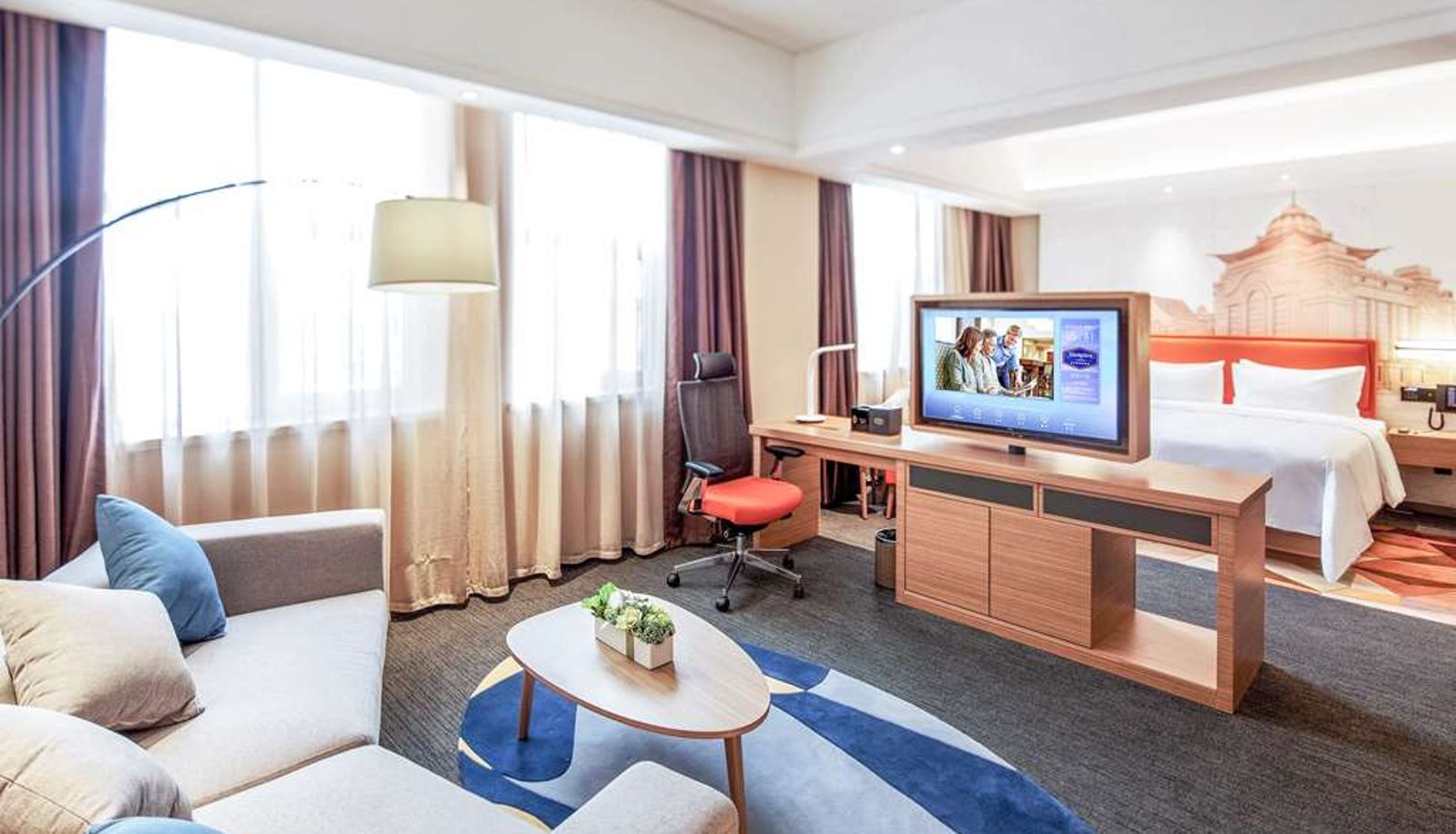Chambre - Hampton by Hilton Qingyuan Qingxin