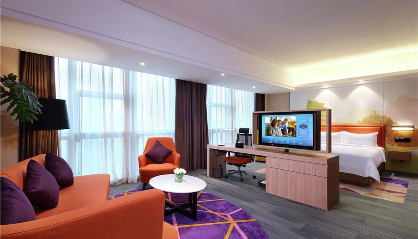 Zimmer - Hampton by Hilton Zhuzhou Hongqi Square