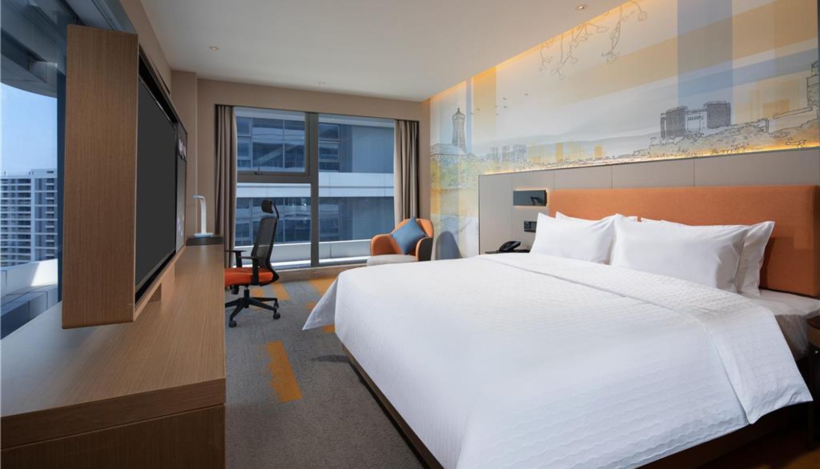 Pokój - Hampton by Hilton Hangzhou Zhuantang Meiyuan