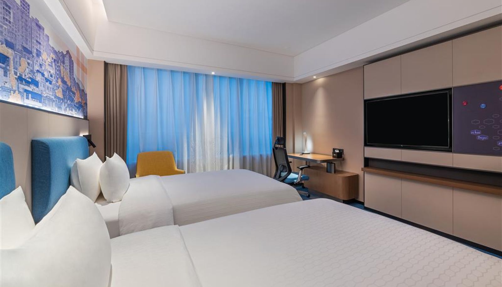 Chambre - Hampton by Hilton Chongqing Fuling North Railway Station