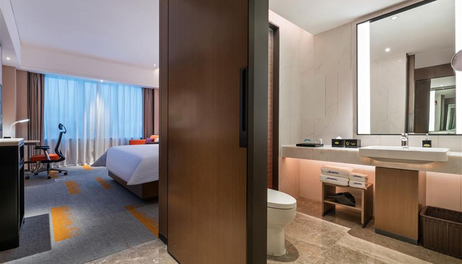 Chambre - Hampton by Hilton Chongqing Fuling North Railway Station