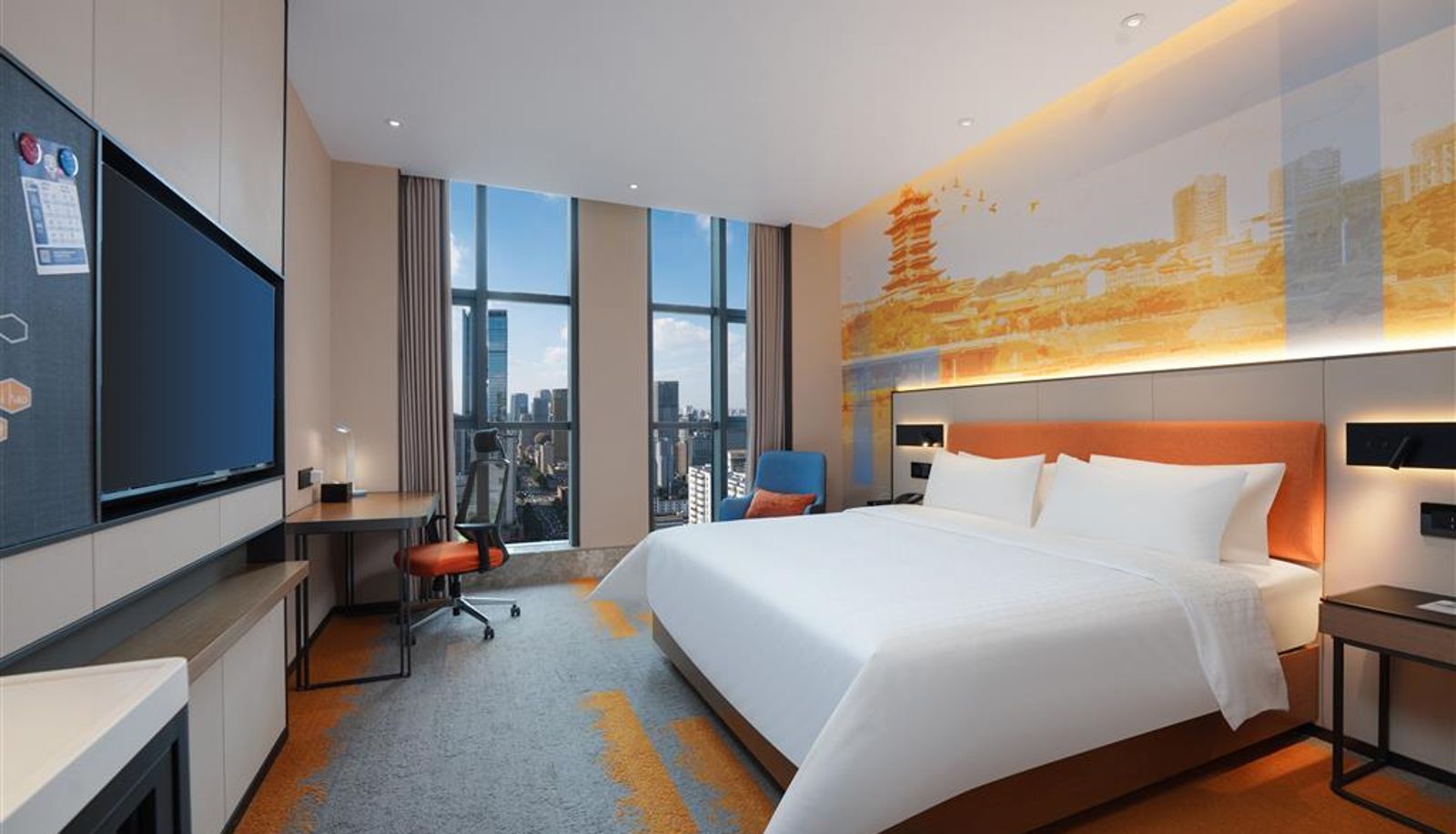 Zimmer - Hampton by Hilton Mianyang Fucheng