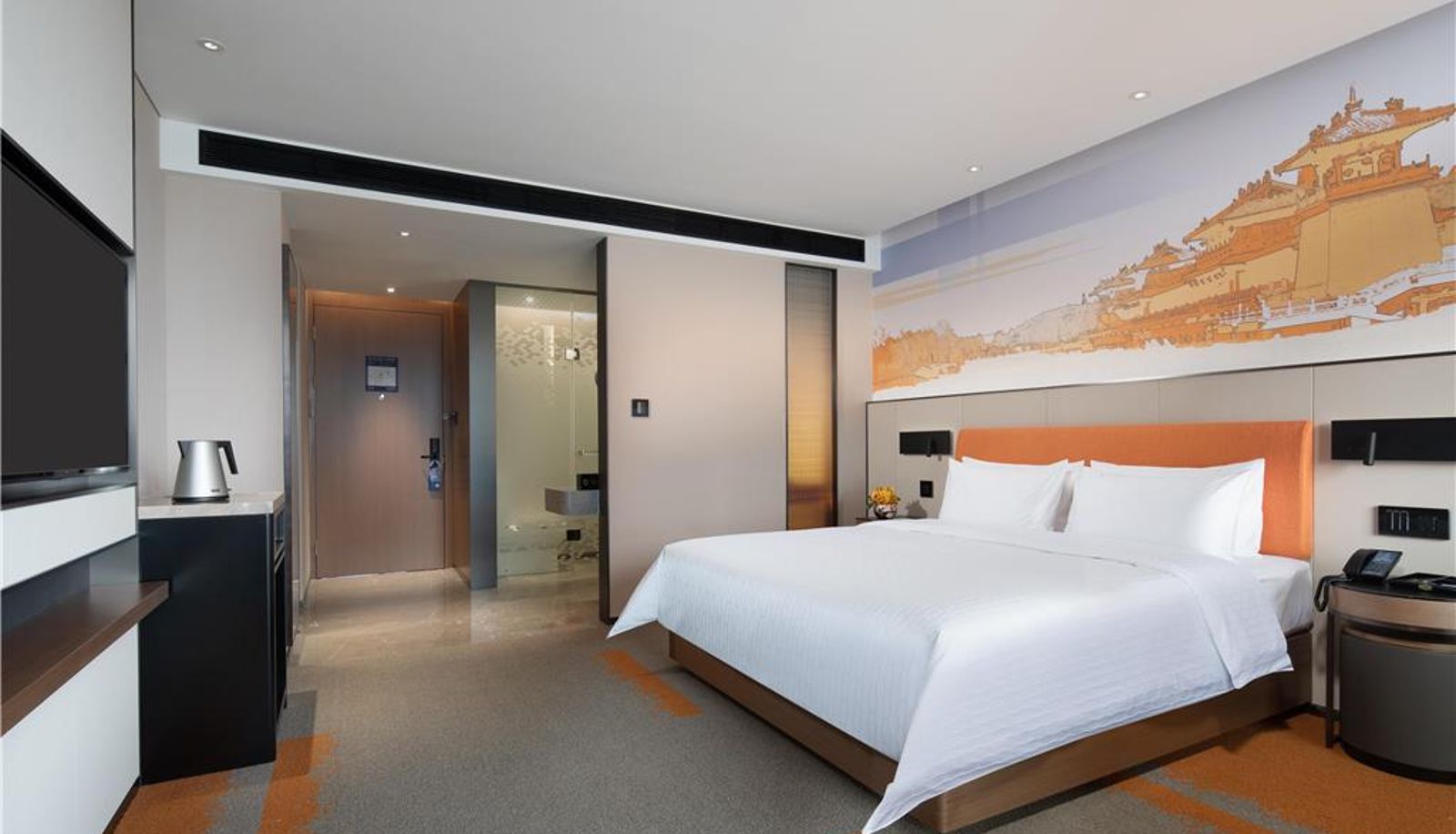 Chambre - Hampton by Hilton Datong High-speed Rail Station