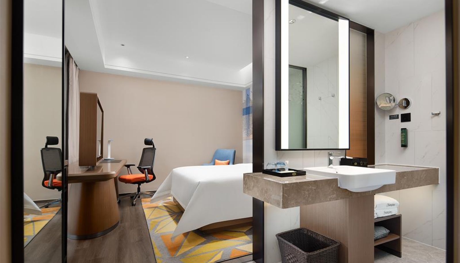 Zimmer - Hampton by Hilton Ankang Hi-Tech Zone