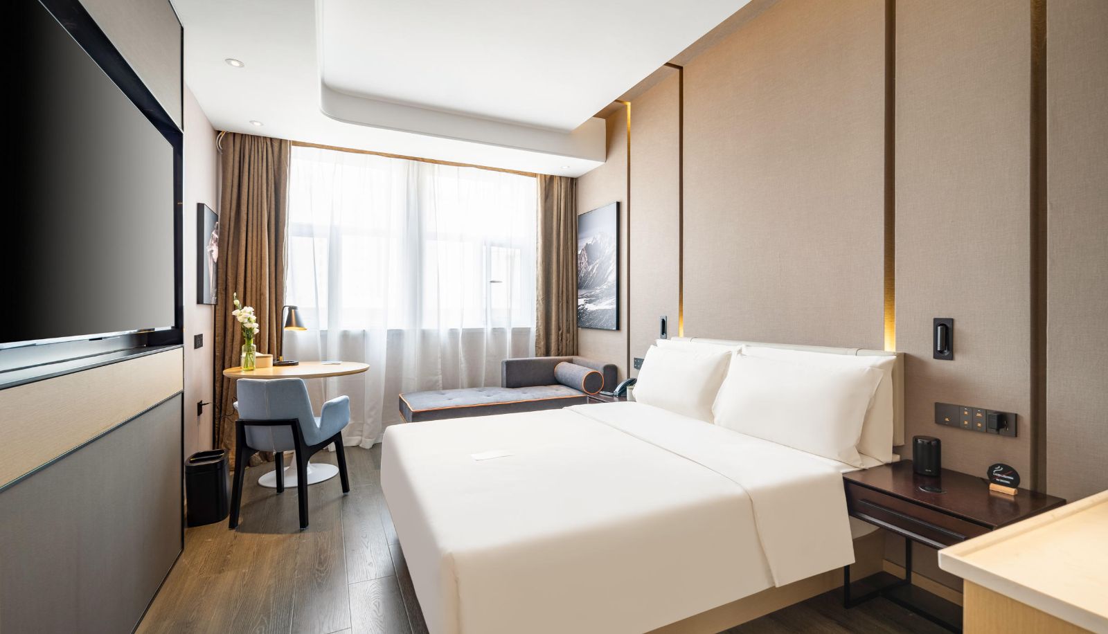 Zimmer - Tongliao Wanda Plaza Atour Hotel