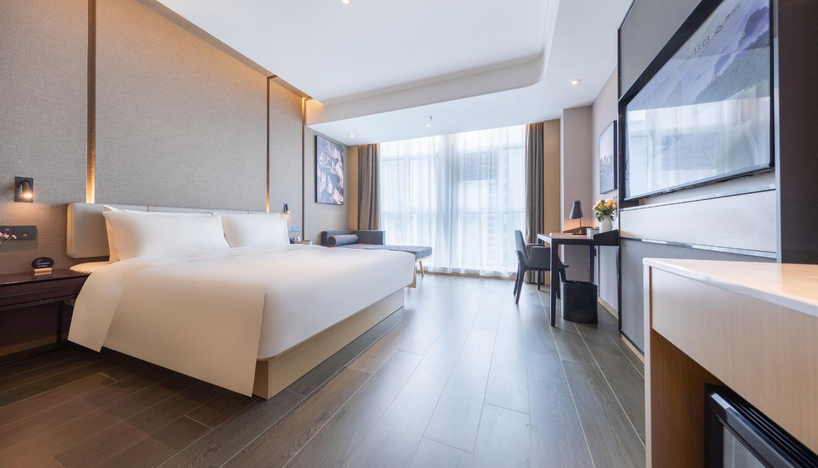 Zimmer - Hefei Feidong High Speed Railway Station Atour Hotel