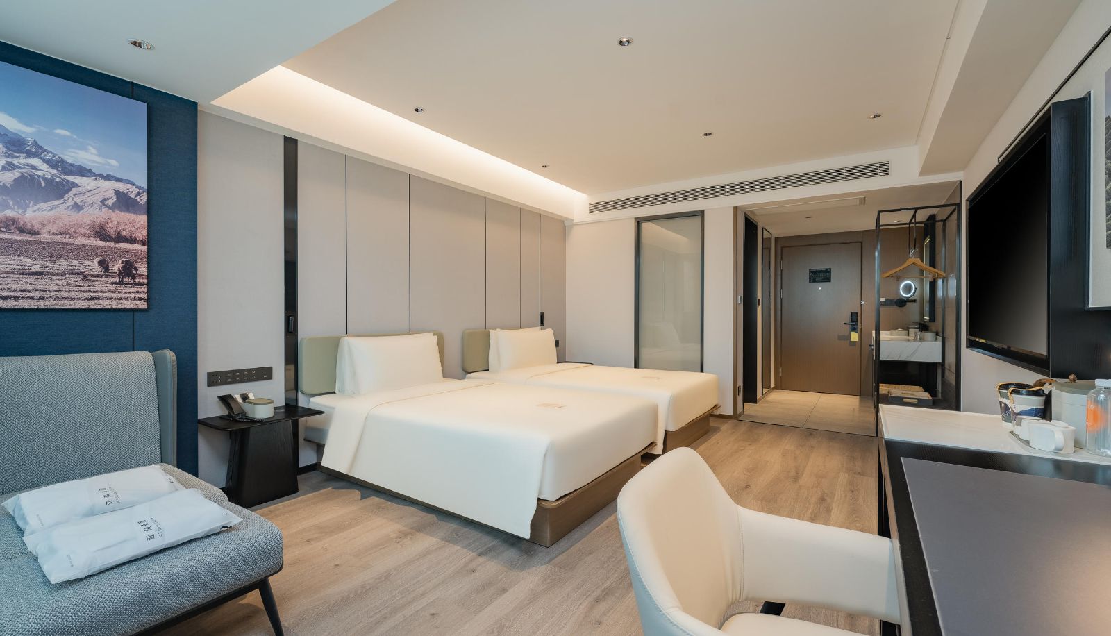 Room - Qingdao University of Technology Shandong Road Atour Hotel Qingdao Central Business District