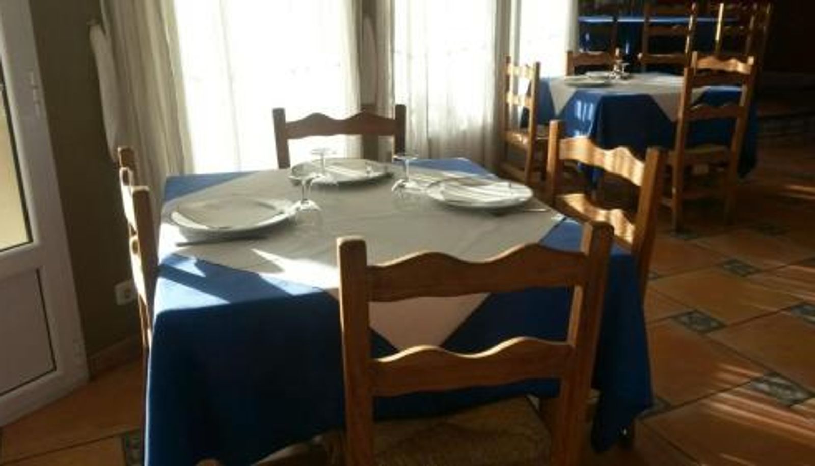 Sala de desayunos dentro del restaurante - Hotel Casa Fernando II