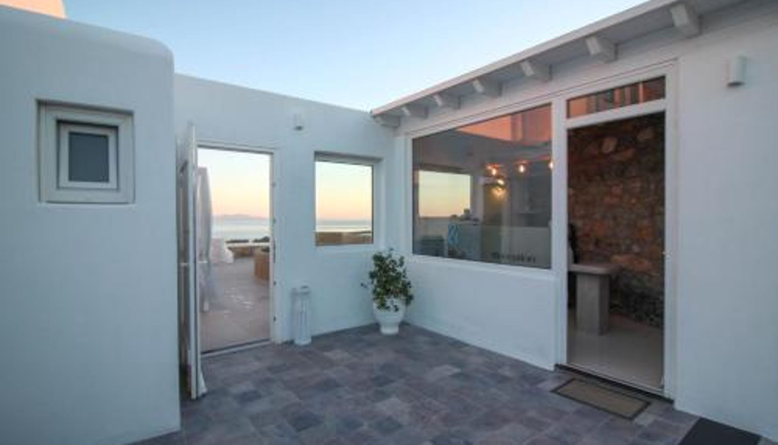 Reception - Sea & Stone Residence Mykonos