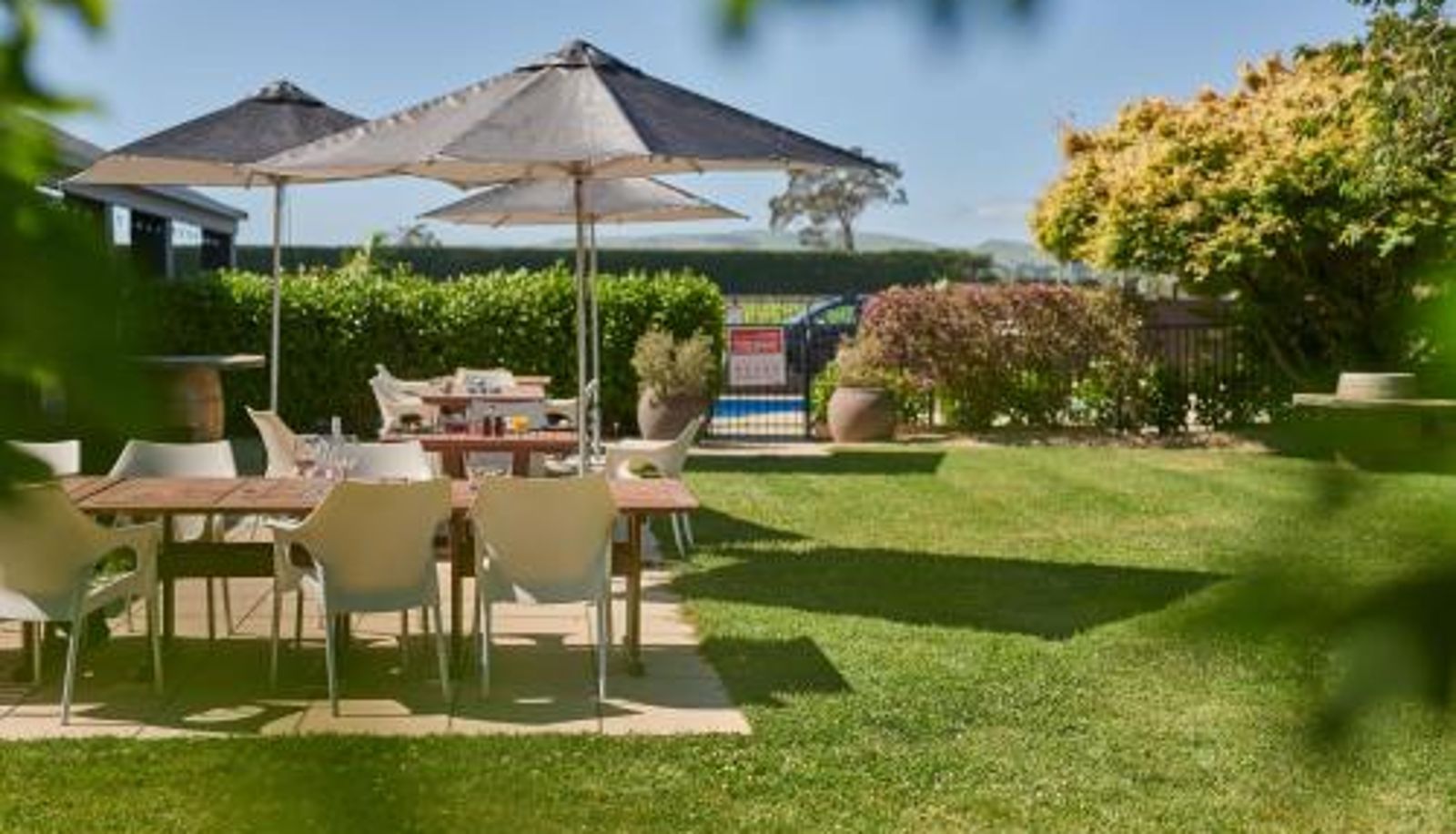 Frühstücksraum innerhalb des Restaurants - Parehua Resort
