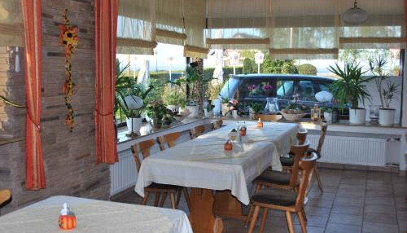 Sala śniadaniowa w restauracji - Hotel Restaurant Gilles