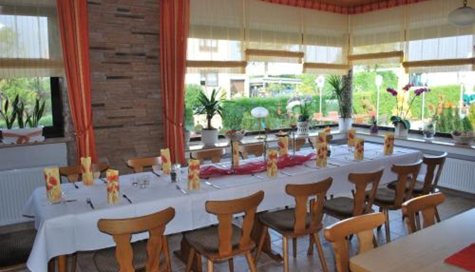 Sala śniadaniowa w restauracji - Hotel Restaurant Gilles