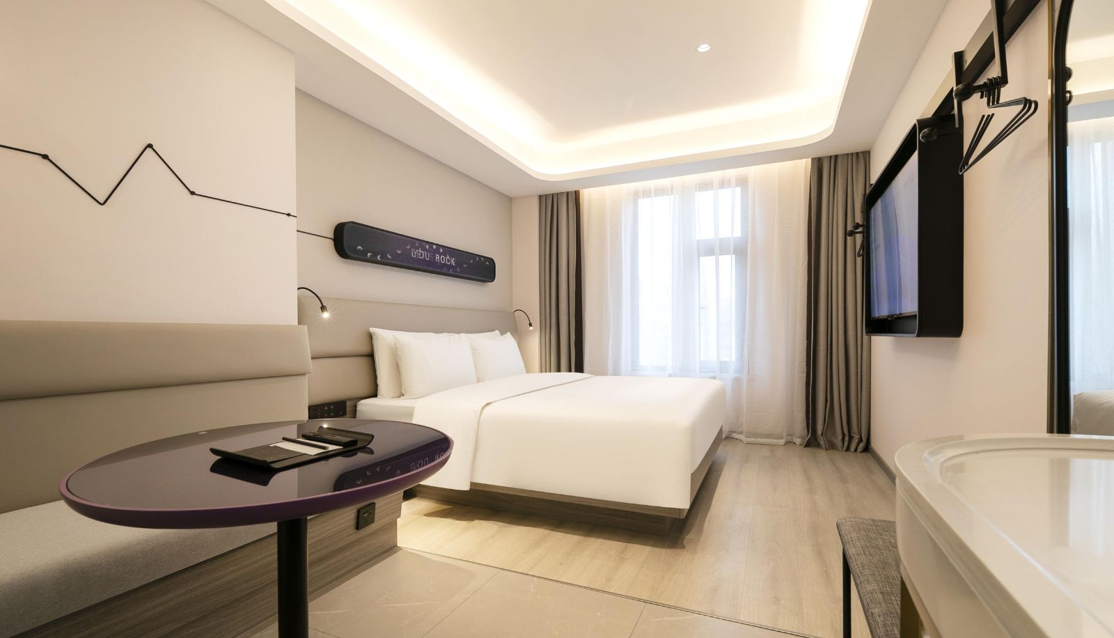 Chambre - Shanghai Xinzhuang Zhuanqiao Wanda Atour X Hotel