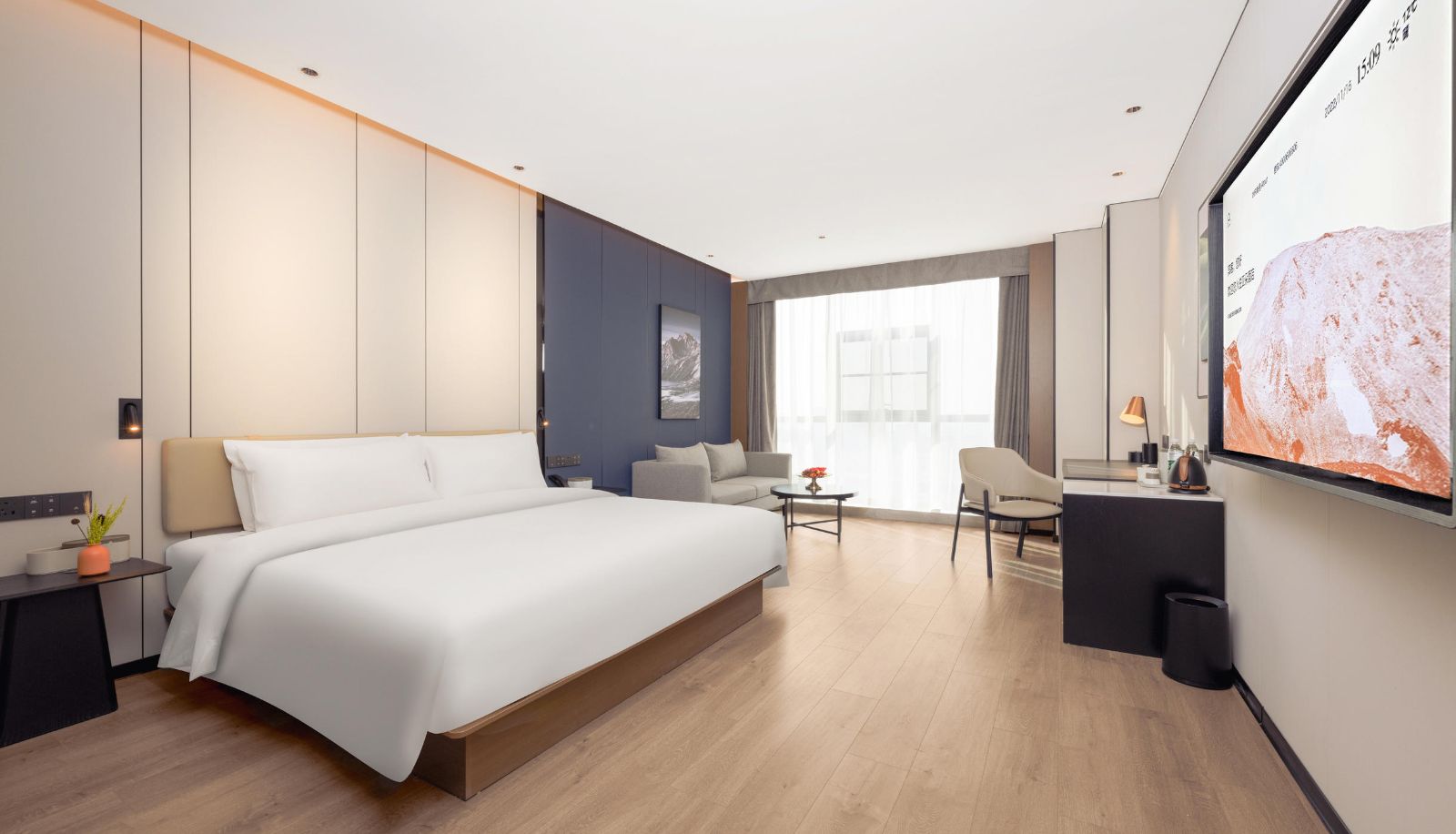 Zimmer - Yinchuan Lijing North Street Jiangning Center Atour Hotel
