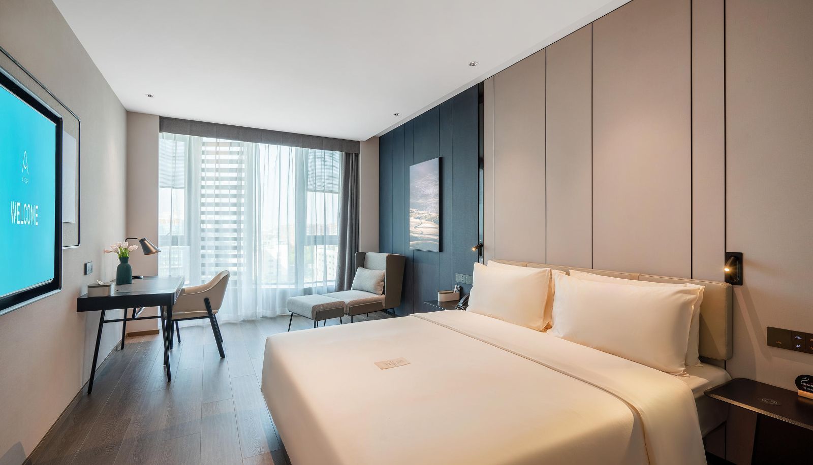 Chambre - Atour Hotel  Government Affairs Center  Chengdu High tech West Zone Government Affairs Center