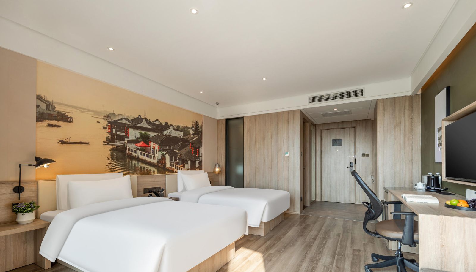 Zimmer - Shanghai Minhang Industrial Park Atour Hotel