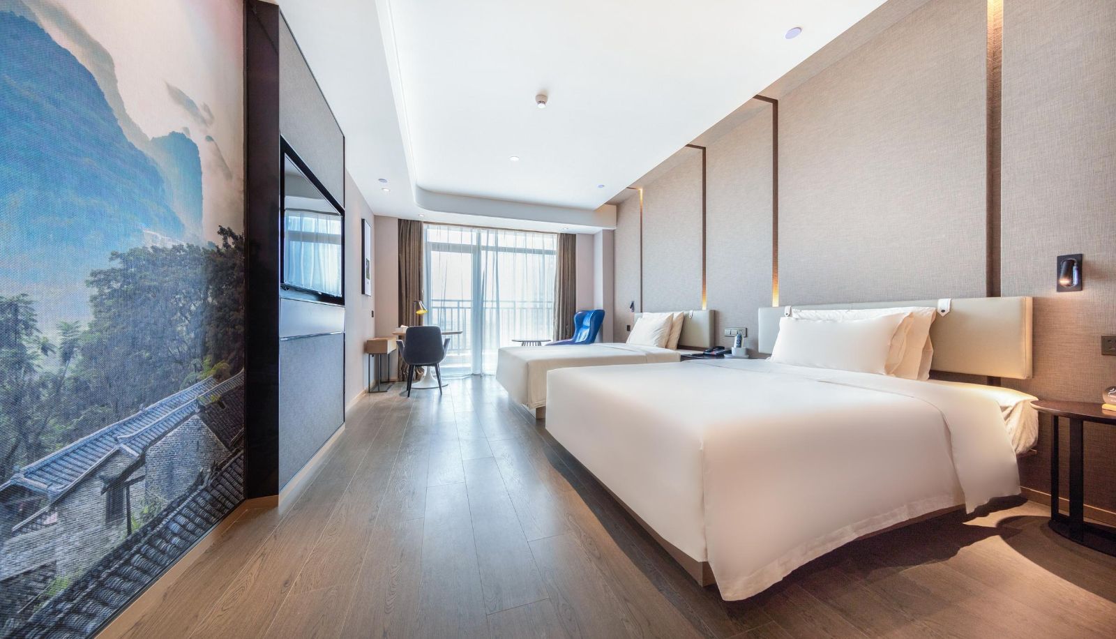 Zimmer - Qingyuan North Station Gulongxia Atour Hotel
