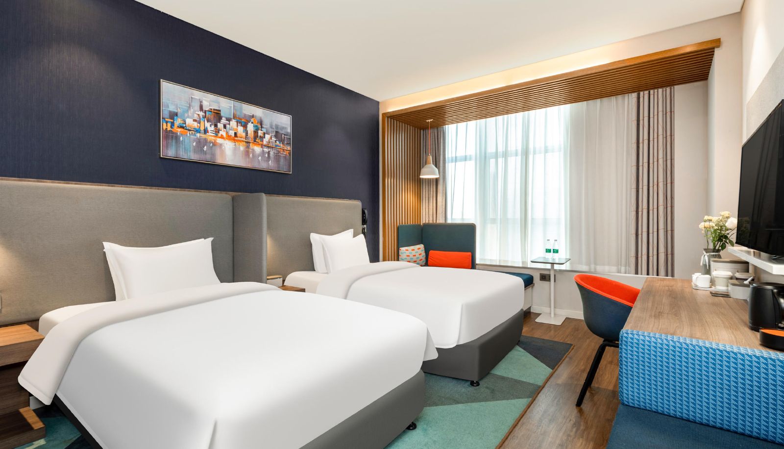 Chambre Business - Hangzhou Binjiang Xingguang Avenue Atour Hotel
