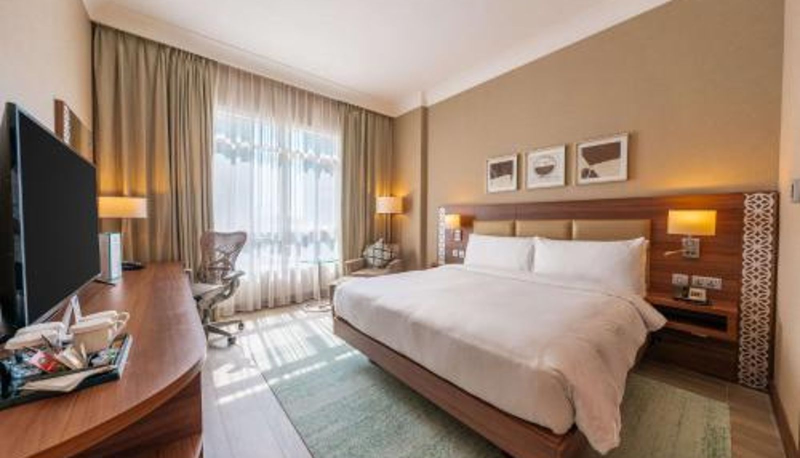 Dreibettzimmer - Hilton Garden inn Dubai Jumeirah