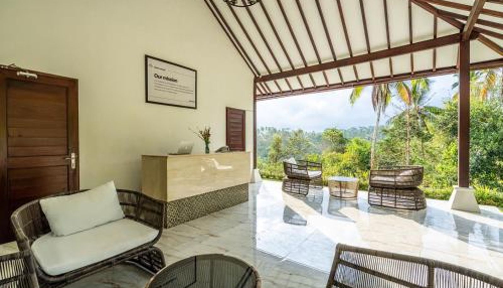 Rezeption - Bubble Hotel Bali Ubud - Adults Only