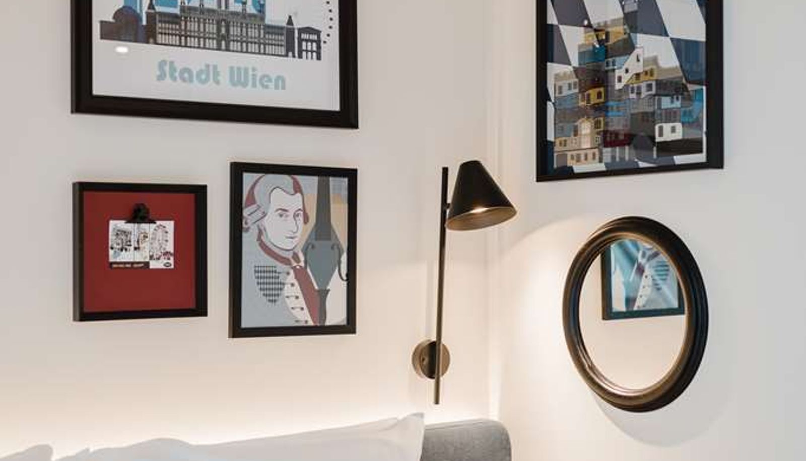 Kamer - Hampton by Hilton Vienna City West