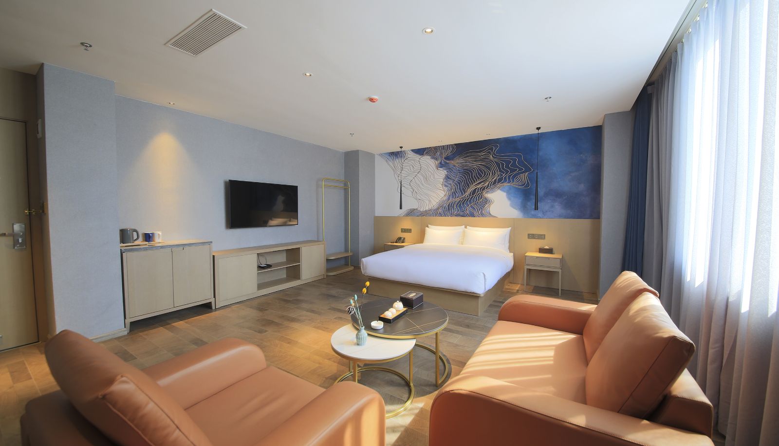 Zimmer - Xingcheng Kunming Dianchi Aegean Hotel (Kunming Dianchi Aegean Sea Store)