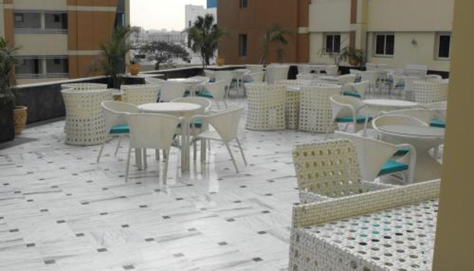 Sala de desayunos dentro del restaurante - Tolip El Galaa Hotel Cairo