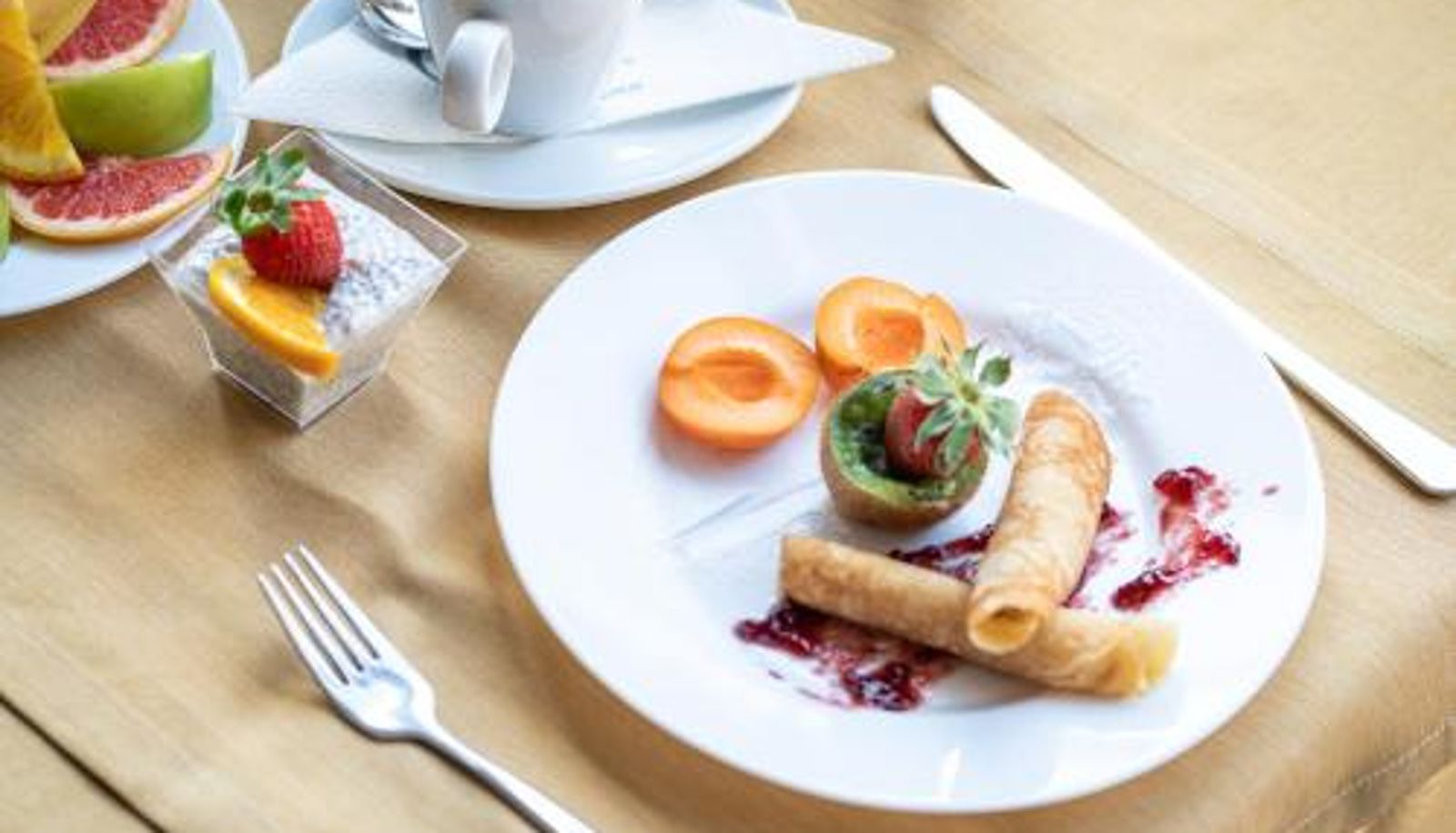 Breakfast room within the restaurant - SPA Hotel Infinity Park Velingrad