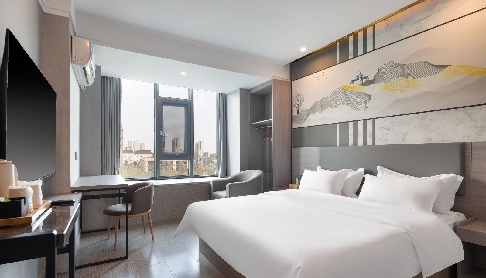 Zimmer - Yilai Wuhu Ruifeng Business Expo City Hotel (Ruifeng Commercial Expo City)