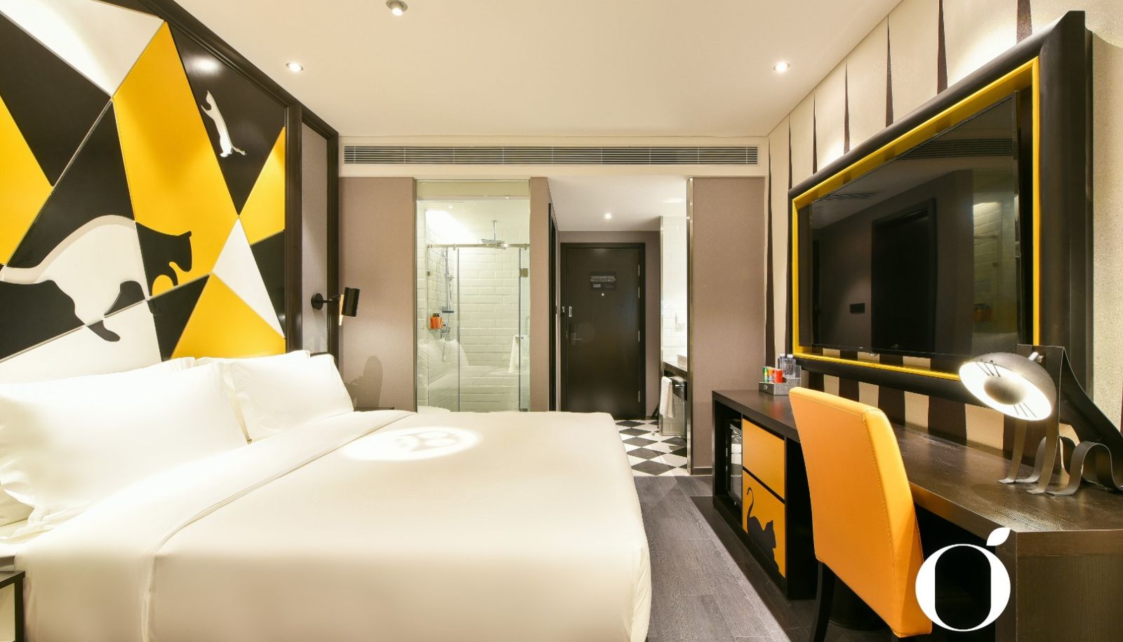 Zimmer - Orange Beijing Tongzhou jiukeshu Hotel (Beijing Tongzhou Universal Resort)
