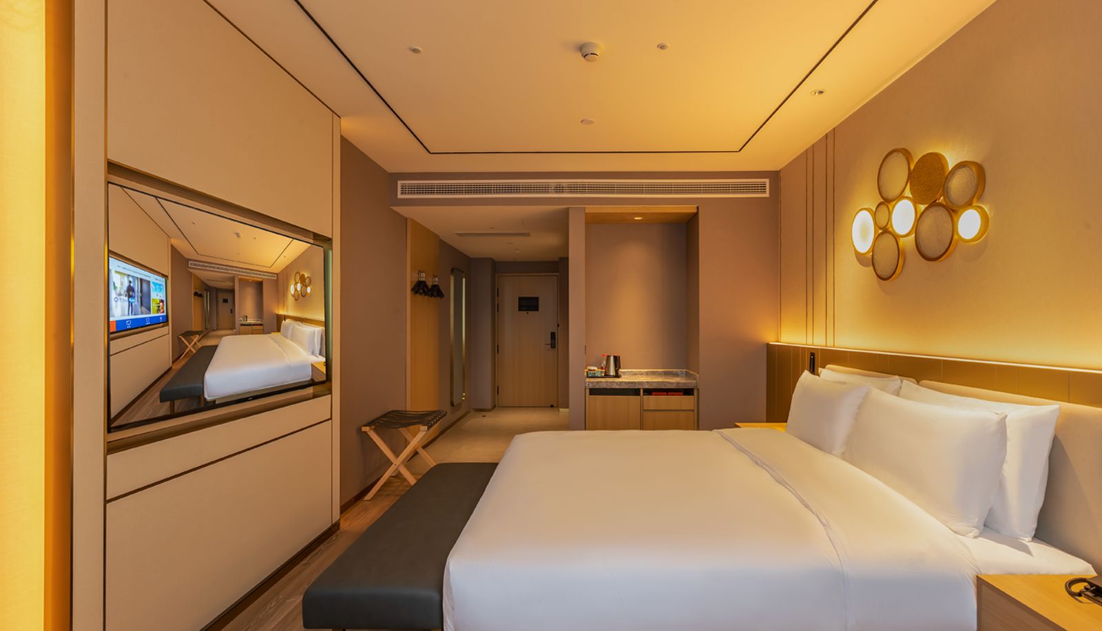 Room - Orange Nanchang Honggutan Wanda Plaza Hotel (Wanda Plaza, Honggutan, Nanchang)