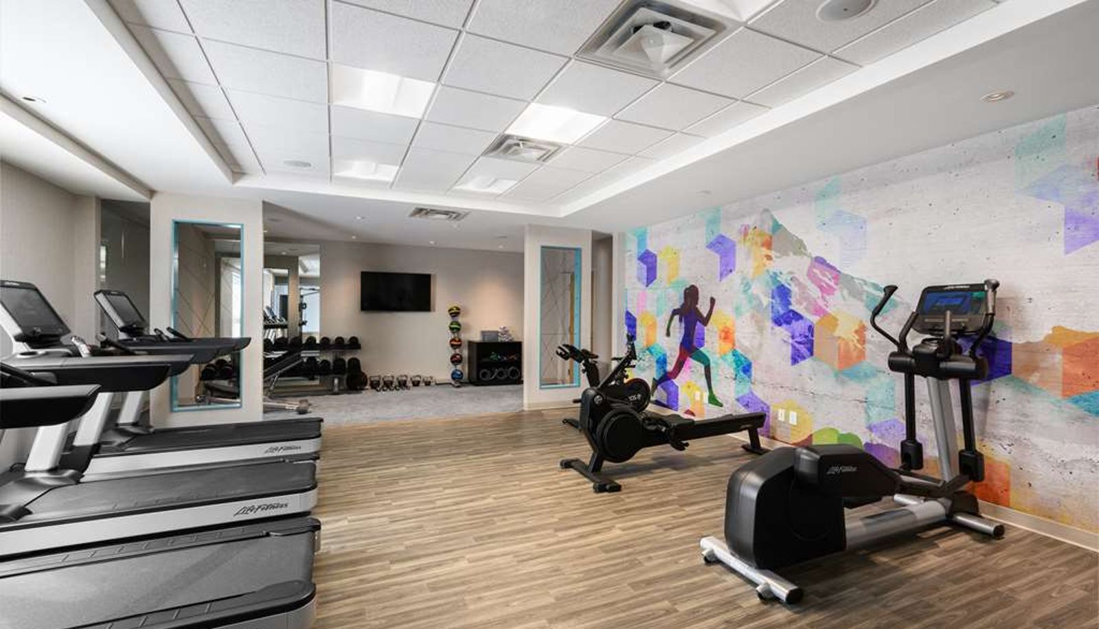 Wellness- en fitnessruimte - Hyatt Place Albany