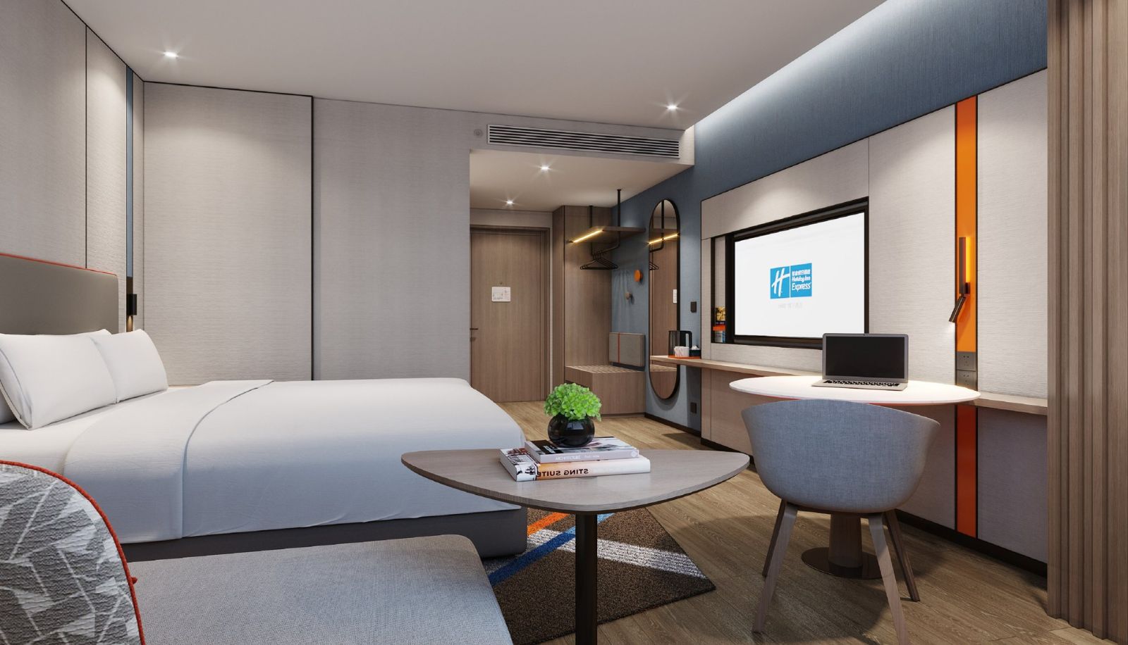 Zimmer - Holiday Inn Express SHANGHAI PUJIANG LIANHANG ROAD by IHG
