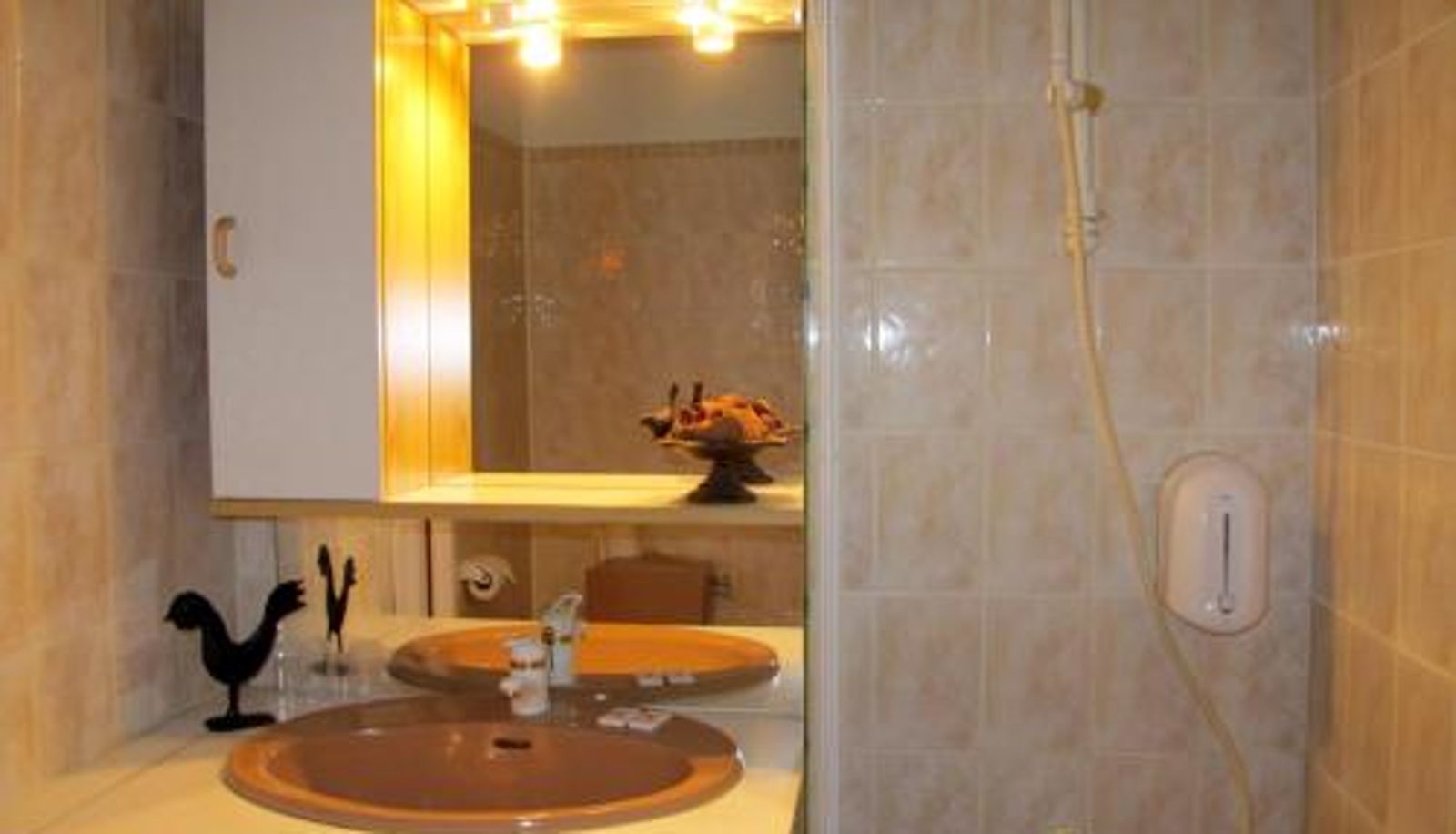 Badezimmer - Hôtel Au Bord du Monde