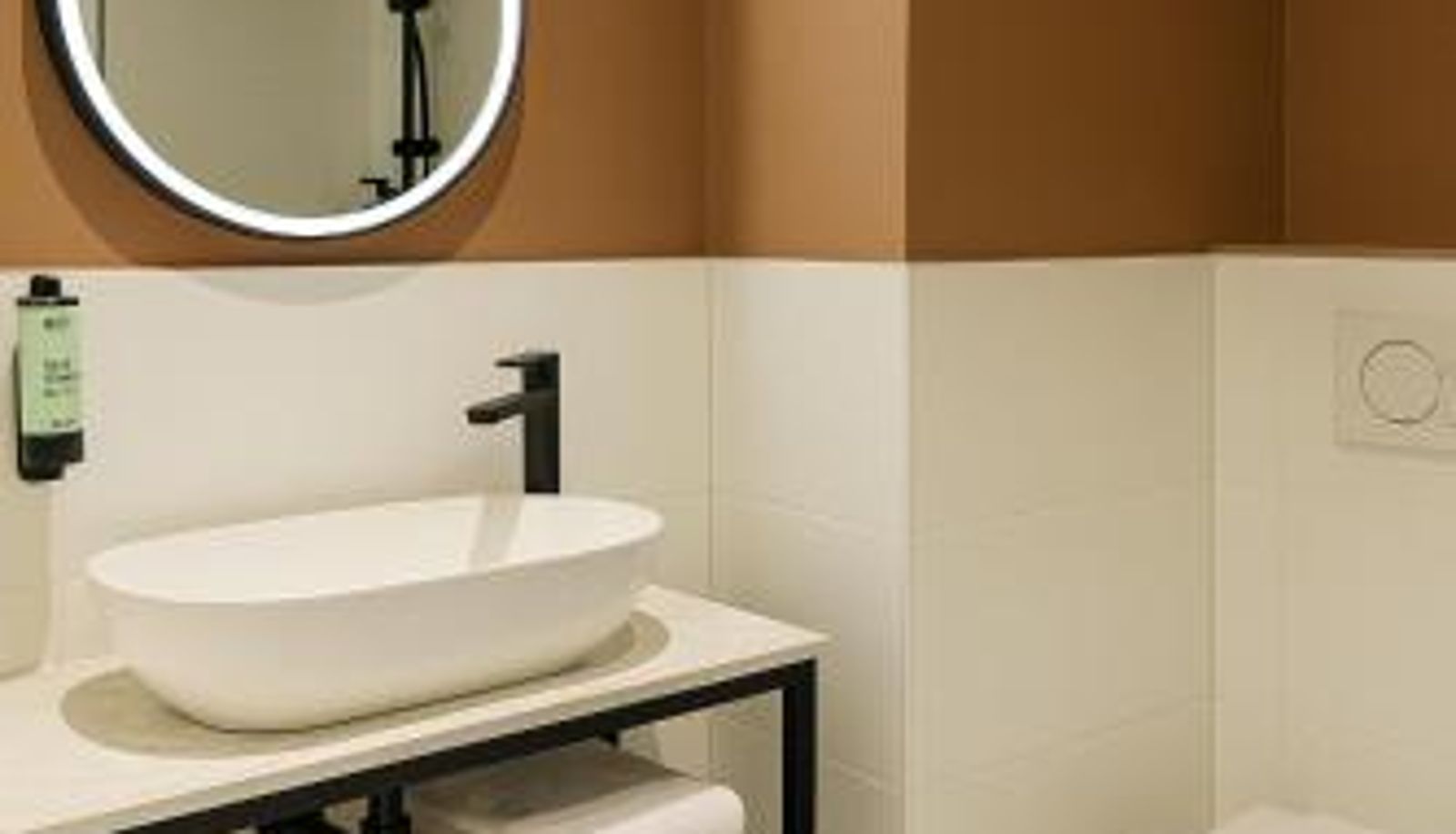Salle de bain - Logis Hôtel de Port d'Alon - St Cyr sur Mer