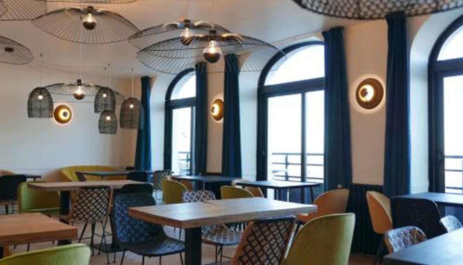 Frühstücksraum innerhalb des Restaurants - Grand Hôtel de Bretagne