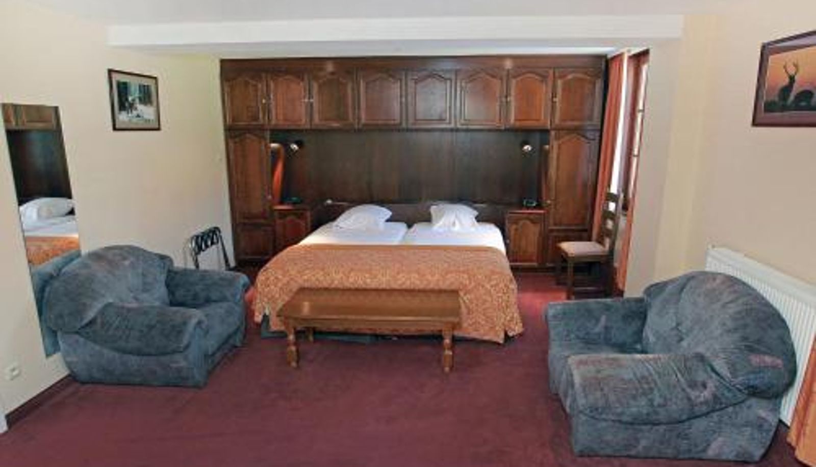 Driepersoonskamer - Logis Hôtel Le Menobu