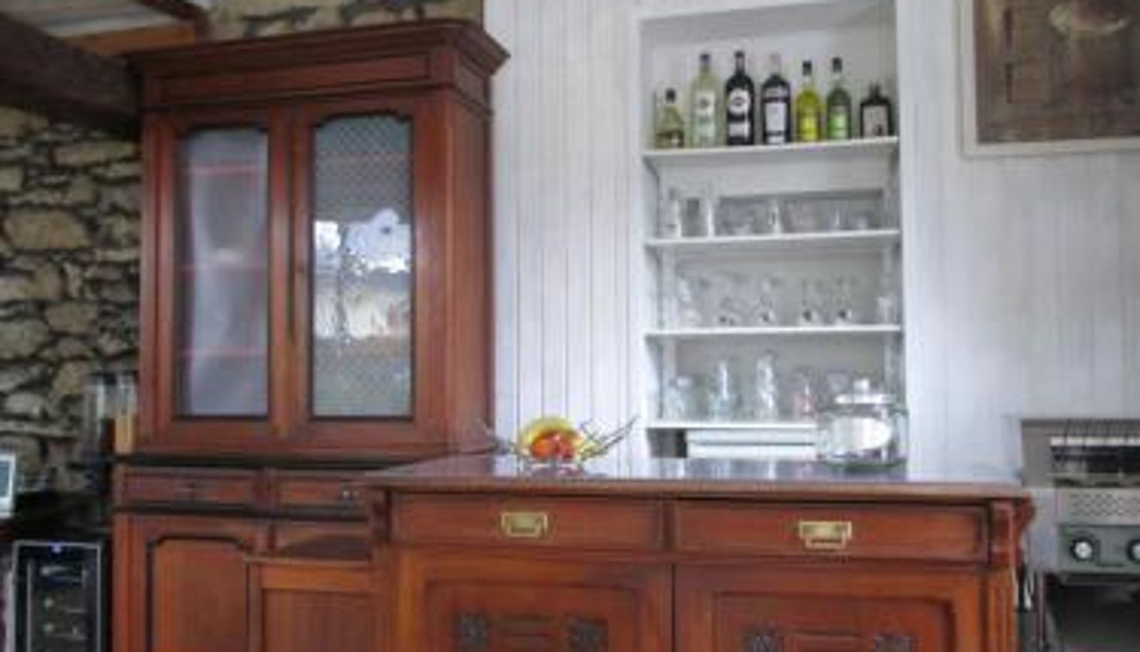 Frühstücksraum innerhalb des Restaurants - Les 4 Montagnes
