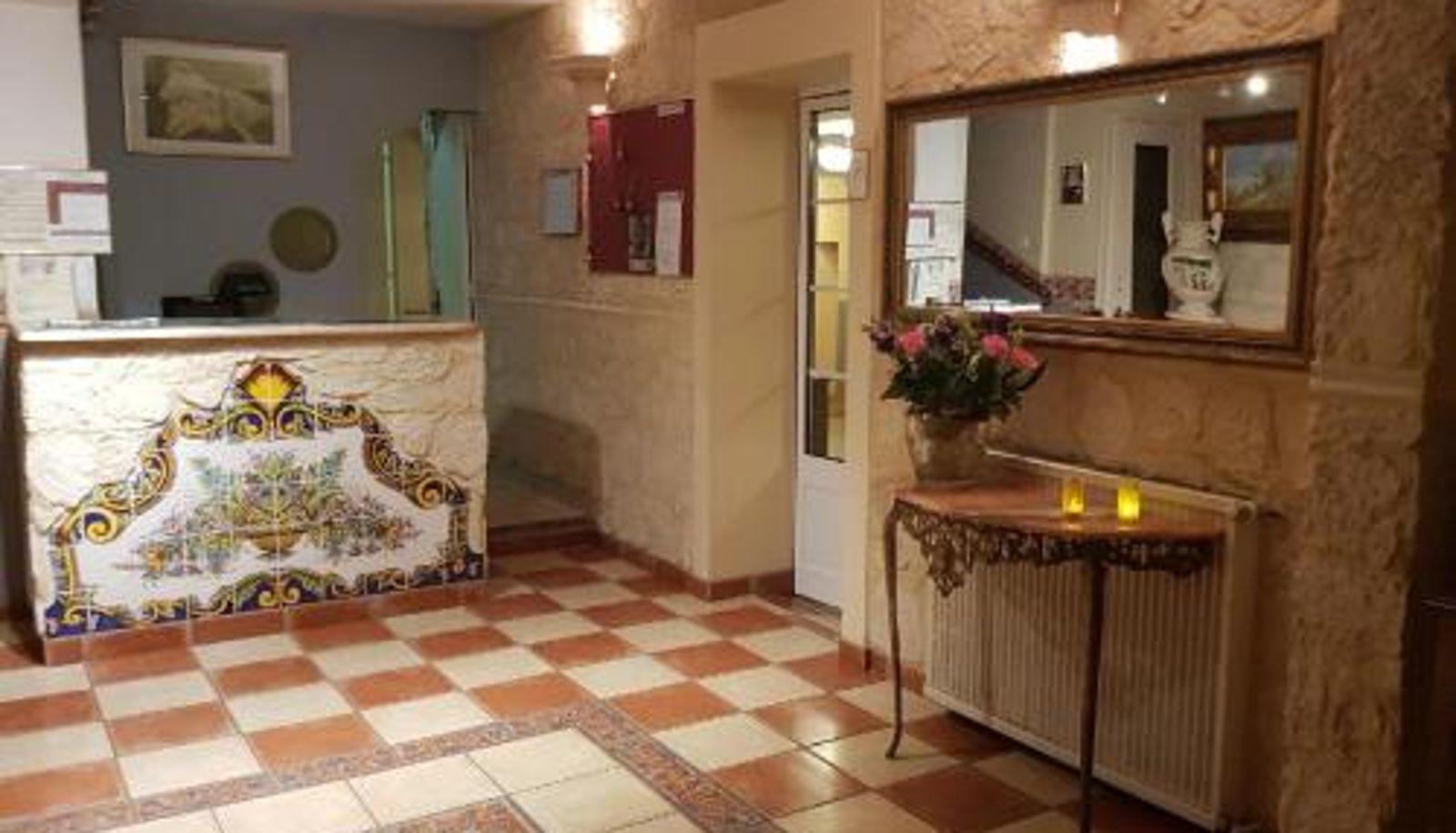Recepcja - Hôtel-Restaurant le Commerce