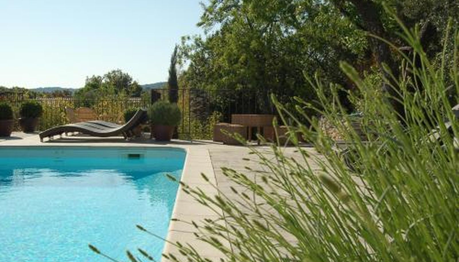Piscine - Mas de la Beaume