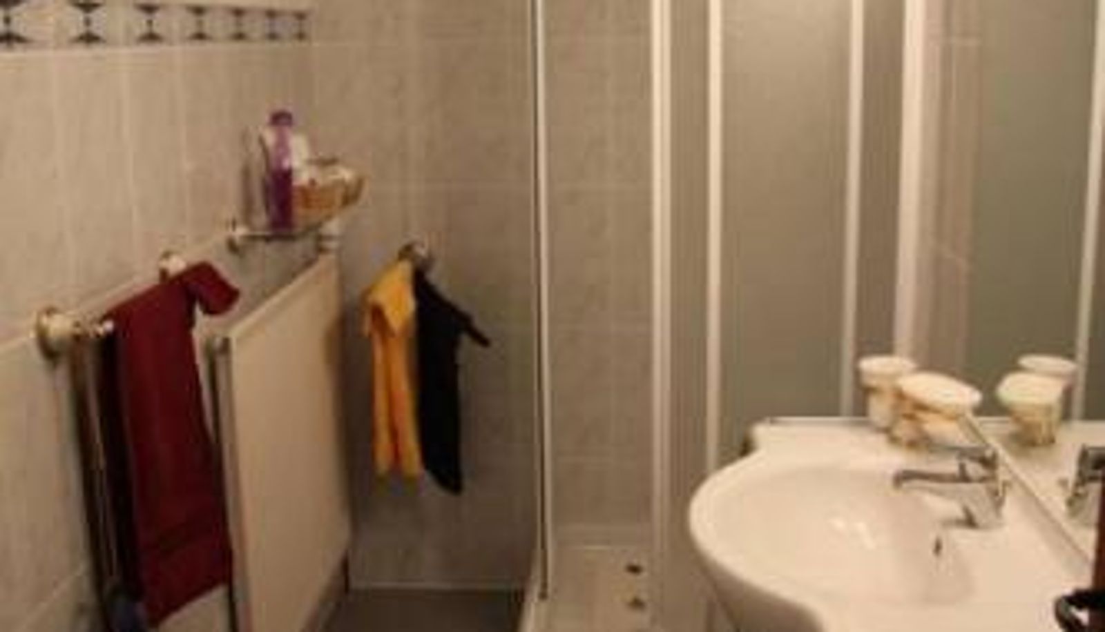 Badezimmer - Hôtel Les Charmilles de Mormal