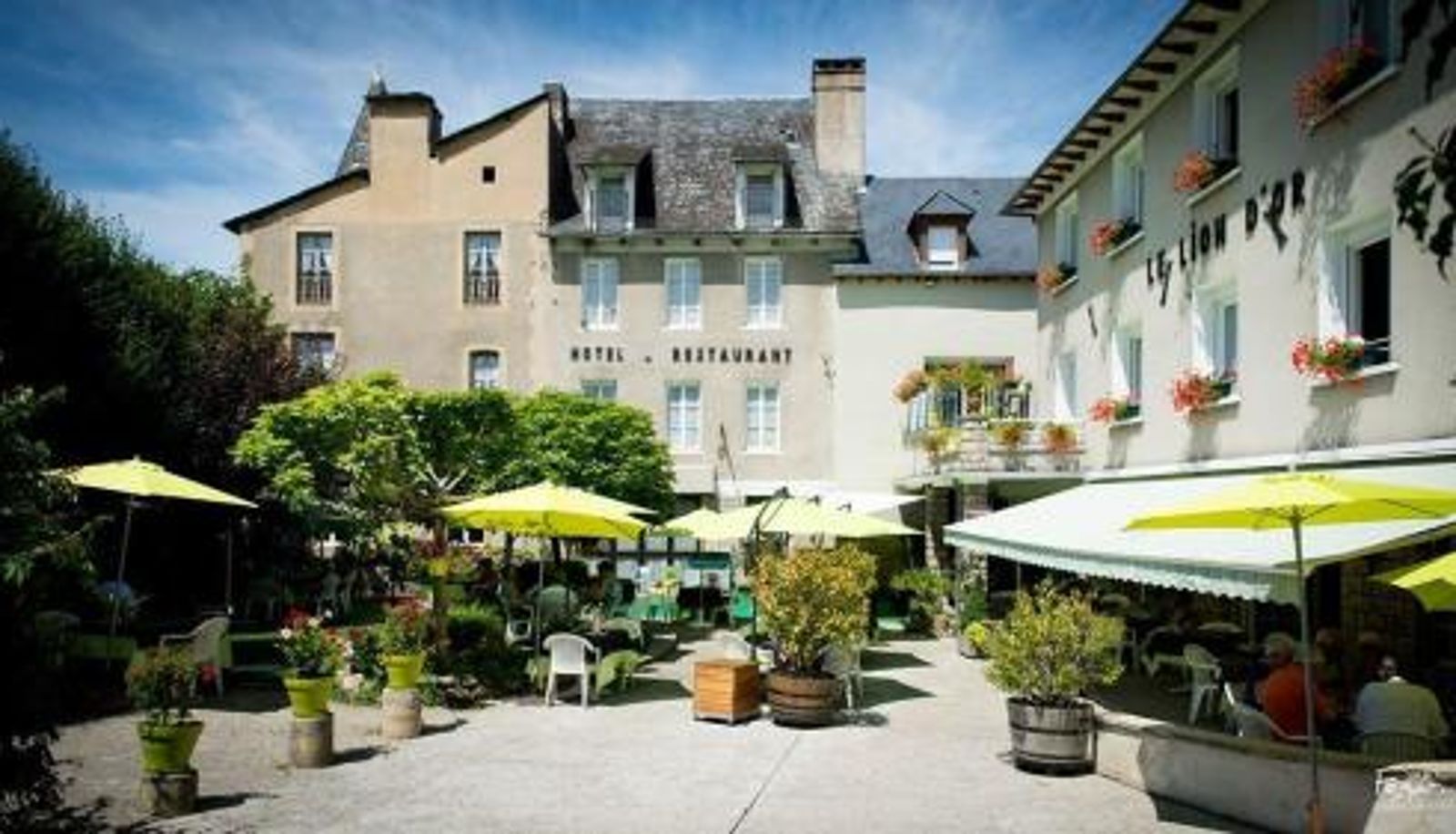 Ausblick - Hotel Le Lion d'Or