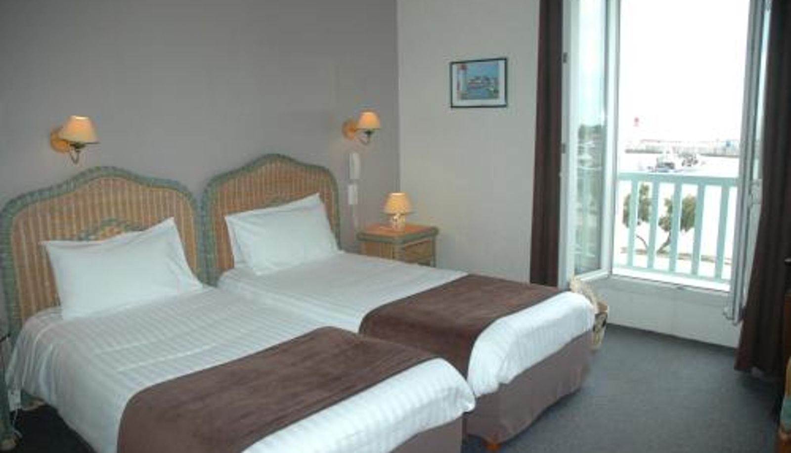 Chambre - Hôtel L'Ecailler