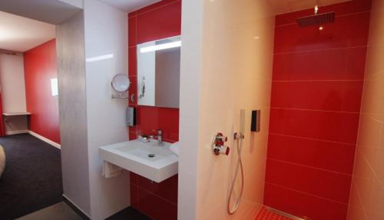 Badezimmer - Logis Hôtel Le Privilège