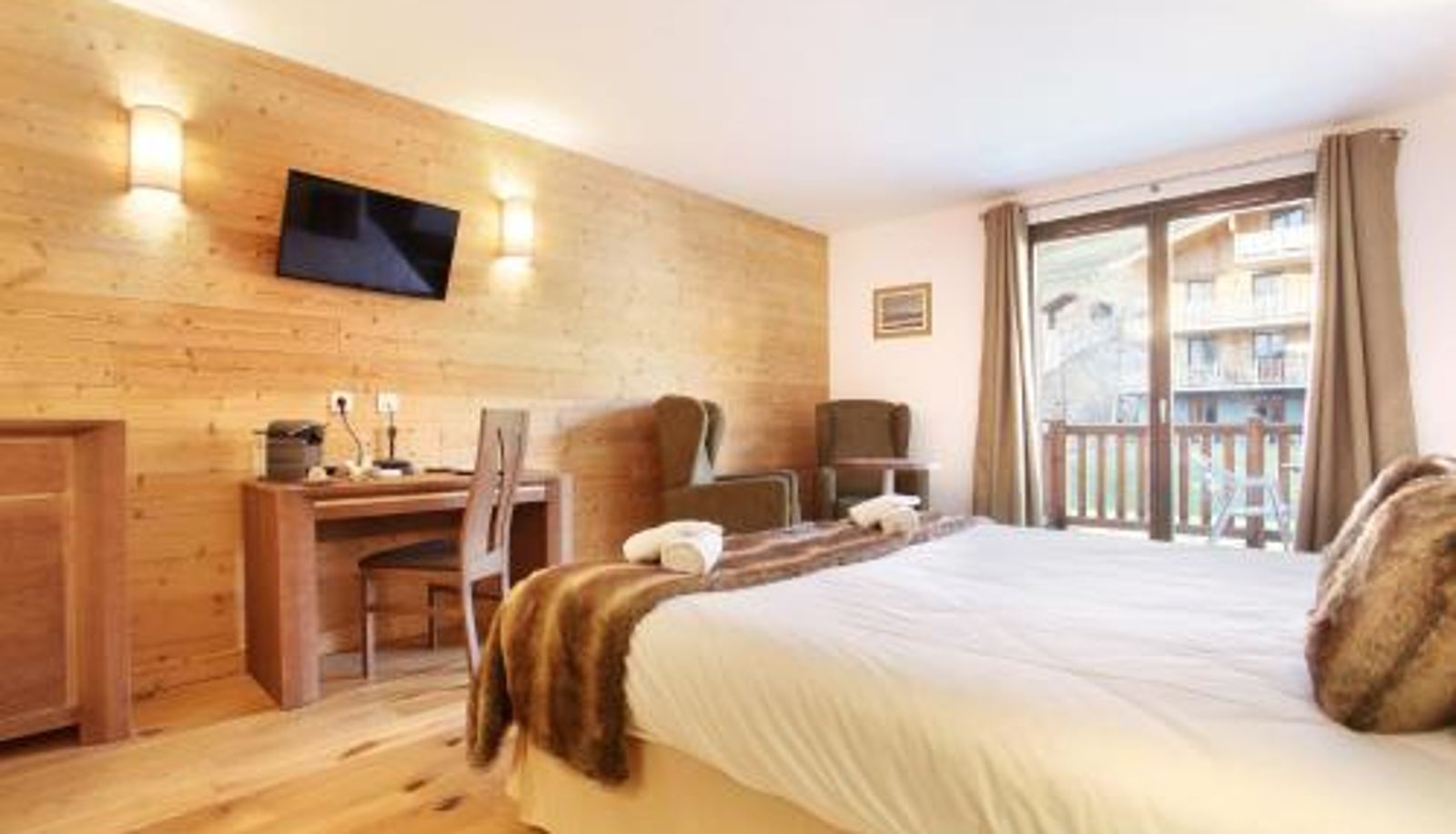 Zimmer - Hôtel et Spa Le Chamois by Odalys