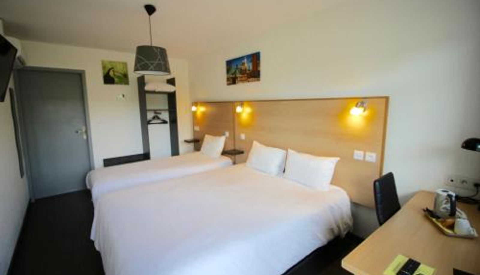 Driepersoonskamer - Hôtel Le 15 Périgueux - proximité A 89