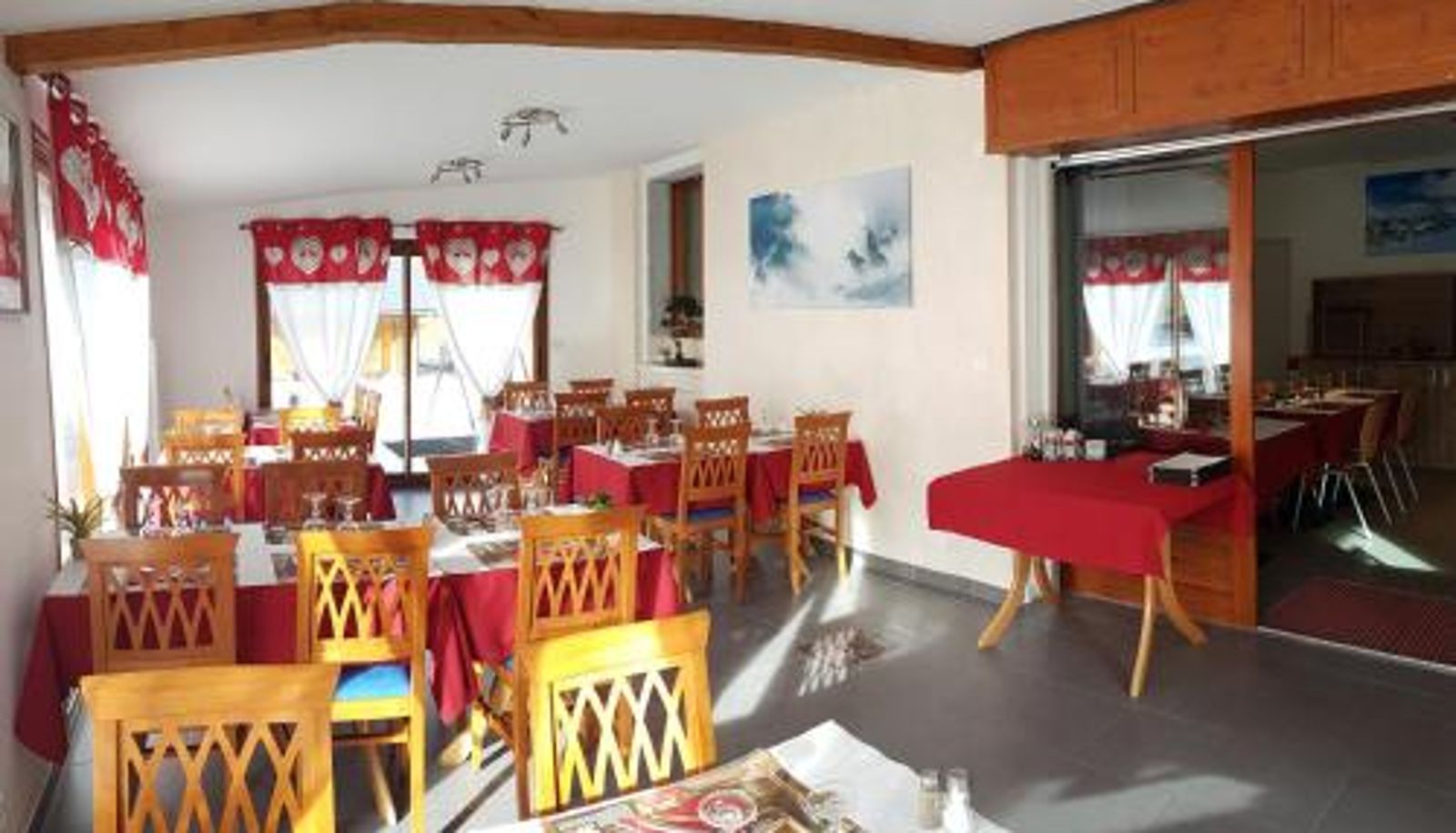 Ontbijtzaal in het restaurant - Hôtel du Soleil